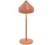 Lámpara de Mesa LED de Terracota recargable y regulable AMELIE Azafrán