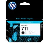 Cartucho de Tinta HP 711 Negro para Impresoras HP Designjet T120 y T520
