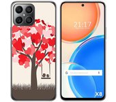 Funda Silicona para Huawei Honor X8 diseño Pajaritos Dibujos