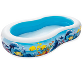LILI HOME Piscina Inflable Rectangular 305x183x56 cm Y más medidas para elegir. Ofrece espacio más que suficiente para que toda la familia se refresque y se divierta durante los días calurosos. Las paredes laterales extragruesas ofrecen mayor resistencia