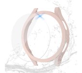 Case for Samsung Galaxy Watch 5/4 44mm 40mm Screen Protector Waterproof Glass Hard PC Bumper Cover for Galaxy Watch 5 Pro 45mm