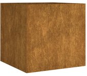 vidaXL Jardinera acero corten Dimensiones 40 x 41 x 40 cm,  80 x 40 x 40 cm,  120 x 40 x 40 cm y mas