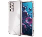 Ociodual Funda de TPU para Samsung Galaxy A53 5G, Carcasa Flexible con Esquinas Reforzadas Antigolpes, Protección en Cámaras, Silicona Transparente