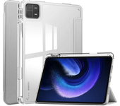 For Xiaomi Pad 6 Case 11 inch with Pencil Holder PU Leather Acrylic Back Tablet Cover For Xiaomi Mi Pad 6 Pro MiPad 6 Case 11''