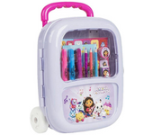 Set Papelería Coloreable Trolley Gabby´S Dollhouse 22.0 X 25.5 X 9.0 Cm (Cerdá 2700001241)