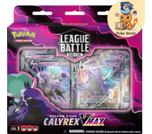 League Battle - Calyrex V MAX - VIOLETA - Inglés - Cartas Pokemon Originales Tcg