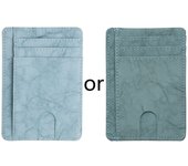 RFID Blocking Wallet Business Card Cover for Case Super Thin Men Leather Credit Card Holder