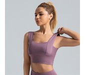 Tirantes anchos, sujetador Deportivo antivolpes y antilacidez, sujetador Deportivo push-up para Corver y fitness