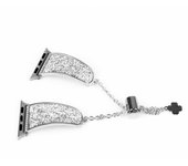Bling Metal Wristband Strap For Apple Watch Band 38mm 40mm 41mm 42mm 44mm 45mm Series 9 Series 8 Series 7 6 5 4 3 2 1 SE