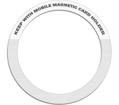 Universal Stainless Steel Metal Plate Ring for Magsafe Wireless Charger Back Sticker Mobile Phone Iron Sheet  for iPhone Xiaomi