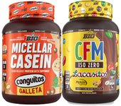 Pack Lacasitos - Proteína de suero sin lactosa en polvo 1 kg+ Lacasitos - Aislado de proteína de suero 1 kg