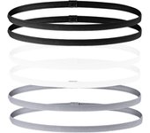 6/12pcs Non-Slip Elastic Sport Headband Candy color Stretchy Hair Band Sports Yoga Running Headband For Women Girls