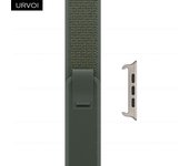 URVOI Trail Loop for Apple Watch Band Ultra 2 1 series 10 9 8 nylon weave for iWatch strap lightweight pull tab closure 46 49mm