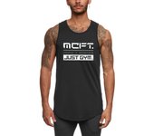 Men's Summer Sports Fitness Crew Neck Training Shirt Breathable Quick Drying Sweat-absorbing Tank Top