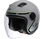 Open Motorcycle Helmet 3/4 Jet Half Helmet with Transparent Visor Adult Electric Scooter Helmet for Men Women Helmet Motorcycle