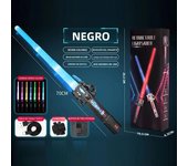 Retractable Lightsaber With Usb Charge Finger Rotating Laser Sword Flash Luminous Sound Cos FX Duels Battle Toy For Kids Adult