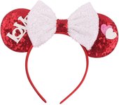Mickey hair accessories embroidered bow pai headband amusement park holiday headband children's hair accessories in stock