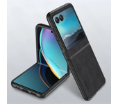Luxury Lambskin Leather Cover for Motorola Razr 2024/25 Razr 50/40 Ultra 50 Ultra 40 Ultra 5G Shockproof Hard Plastic Phone Case