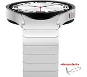 Quick Fit Stainless Steel Strap for Samsung Galaxy Watch 6classic 47mm 43mm 4/5/6 40mm 44mm NO Gaps Bracelet for Watch 5Pro 45mm