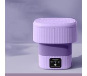 Lavadora portátil, mini lavadora, lavadora plegable de gran capacidad mejorada de 9 l. Limpieza profunda de ropa interior, ropa de bebé y otras prendas pequeñas, color morado