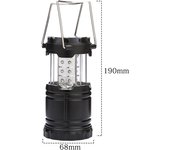 2 linternas de camping portátiles en Pilas, Luces para Tienda de campaña, impermeable, para Exterior, para Emergencias, senderismo y acampada.