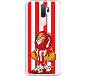Funda original compatible con Oppo A9 2020 - A5 2020 - UD Almería Rozam Franjas Rojiblancas