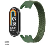 Braided Solo Loop for Xiaomi Mi Band 8 Strap accessories Elastic Nylon Watchbands Replacement correa bracelet for Miband 8 NFC