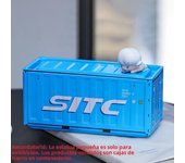 Compact Iron Storage Container - Creative Desktop Organizer, Office Supply Tube, Office Desk Organizer Metal Box