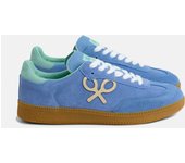 Silbon - Zapatilla casual raqueta azul claro