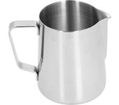Jarra para espumar leche, jarra de acero inoxidable para café al vapor con medidor en el interior para máquina de capuchino Latte Art de 900 ml