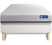 Pack colchón Actimemo soft 90x190cm + Somier multiláminas, espuma viscoelástica, 3 zonas de confort