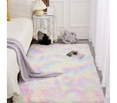 VIKAMA Silk Wool Rugs Luxurious Green Carpet Bedroom Full Of Nordic Ins Living Room Coffee Table Bedside Girl Rroom