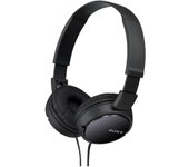 Auriculares Sony MDR-ZX110B/ Jack 3.5/ Negros