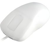 Mouse raton industrial active key usb optico ip68 blanco