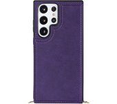 Wallet Card Mobile Phone Cases Card Flip Wallet Leather Strap Cell Phone Case for Samsung Galaxy S24 23 22 21 20 NOTE20 ULTRA