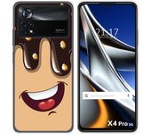 Funda Silicona para Xiaomi POCO X4 Pro 5G diseño Helado Chocolate Dibujos