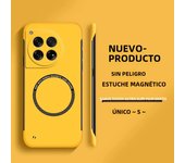 Ultra Thin Hard PC Magnetic Frameless Phone Case for Magsafe Oneplus 13 12 12R 11 11R 10T 10R 10 Pro Matte Color Solid Cover