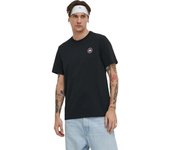 Camiseta Converse Core Chuck Patch Negro 10026565-A02 T Shirt
