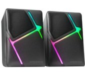 Altavoces Mars Gaming MS-H/ 10W/ 2.0/ Negros