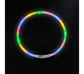 Collar de Perro LED luminoso USB Gato Perro collar 3 Modos LED Luz brillante Prevención DE LA PÉDRIDA collar LED para Perros mascotas accesorios para Perros