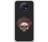 Funda compatible con Xiaomi Redmi Note 9T 5G - tatoo calavera mexicana dotwork