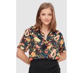Camisa de manga corta con estampado de frutas en viscosa INSIDE
