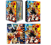 Dragon Ball Son Goku Vegeta Frieza 240pcs Card Album Book Game Card Holder Binder VMAX Game Card Collection Kids Toys Gift