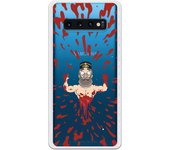 Funda original compatible con Samsung Galaxy S10 Plus - Rick y Morty Blood Pattern