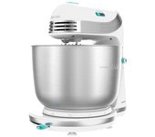 Batidora Amasadora Cecotec Cecomixer Easy White 250W - Bol de Acero Inoxidable 3,5L - Movimiento Planetario 6 Velocidades