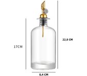 Glass Olive Oil Dispenser Bottle Seasoning Bottle Vinegar Bottle Condiment Container for Home Kitchen Stuff Kitchen Gadgets