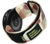 20mm Nylon Strap for Samsung Galaxy Watch 7 6 5 4 40/44mm 5Pro 6Classic Sport Loop Bracelet for Huawei Watch GT5 4Pro 22mm Band