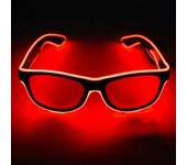 1PC Flashing EL Wire Led Glasses Luminous Party Decorative Lighting Classic Novelty Gift Bright LED Light Up Party SunGlasses