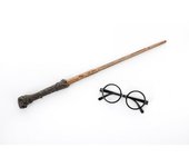 Creaciones Llopis Kit de Estudiantes de Magia: Varita y Gafas