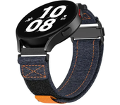 20mm Canvas Strap For Samsung Galaxy Watch 6/4/Classic 43mm 47mm 5PRO 40mm 44mm Bracelet Band for Huami Amazfit Bip/GTS